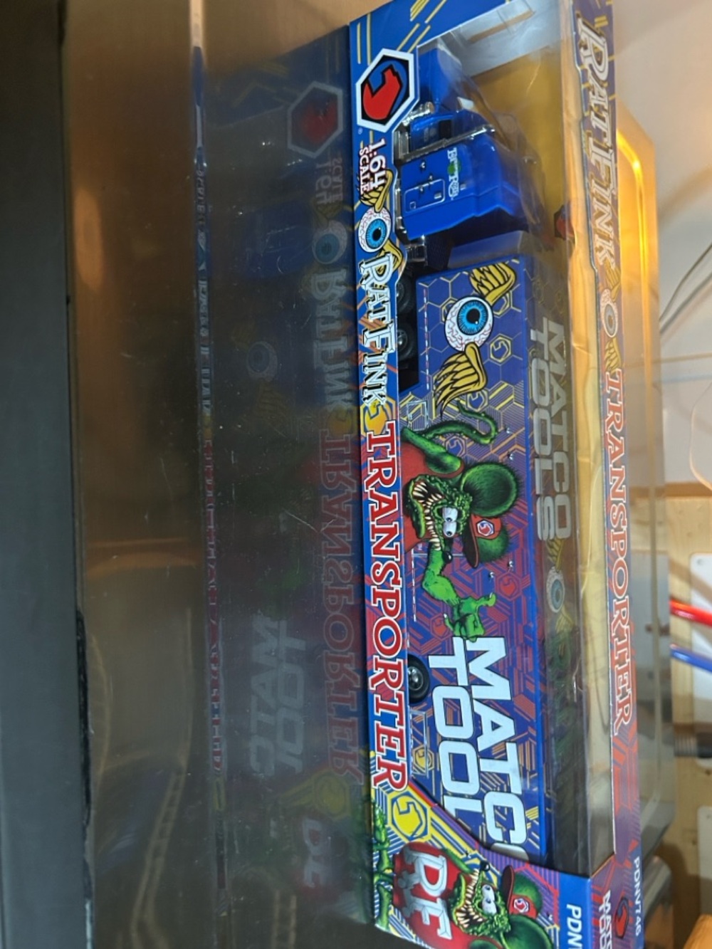 Rat Fink inspired die cast tractor and trailer (Exclusive- discontinued!!)